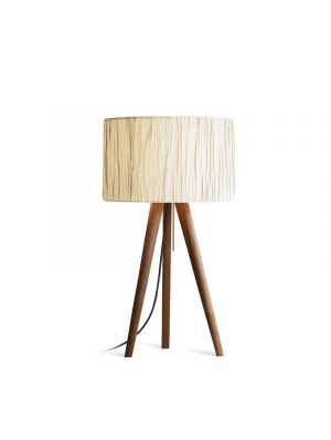 Domus Sten Crash Table Lamp walnut